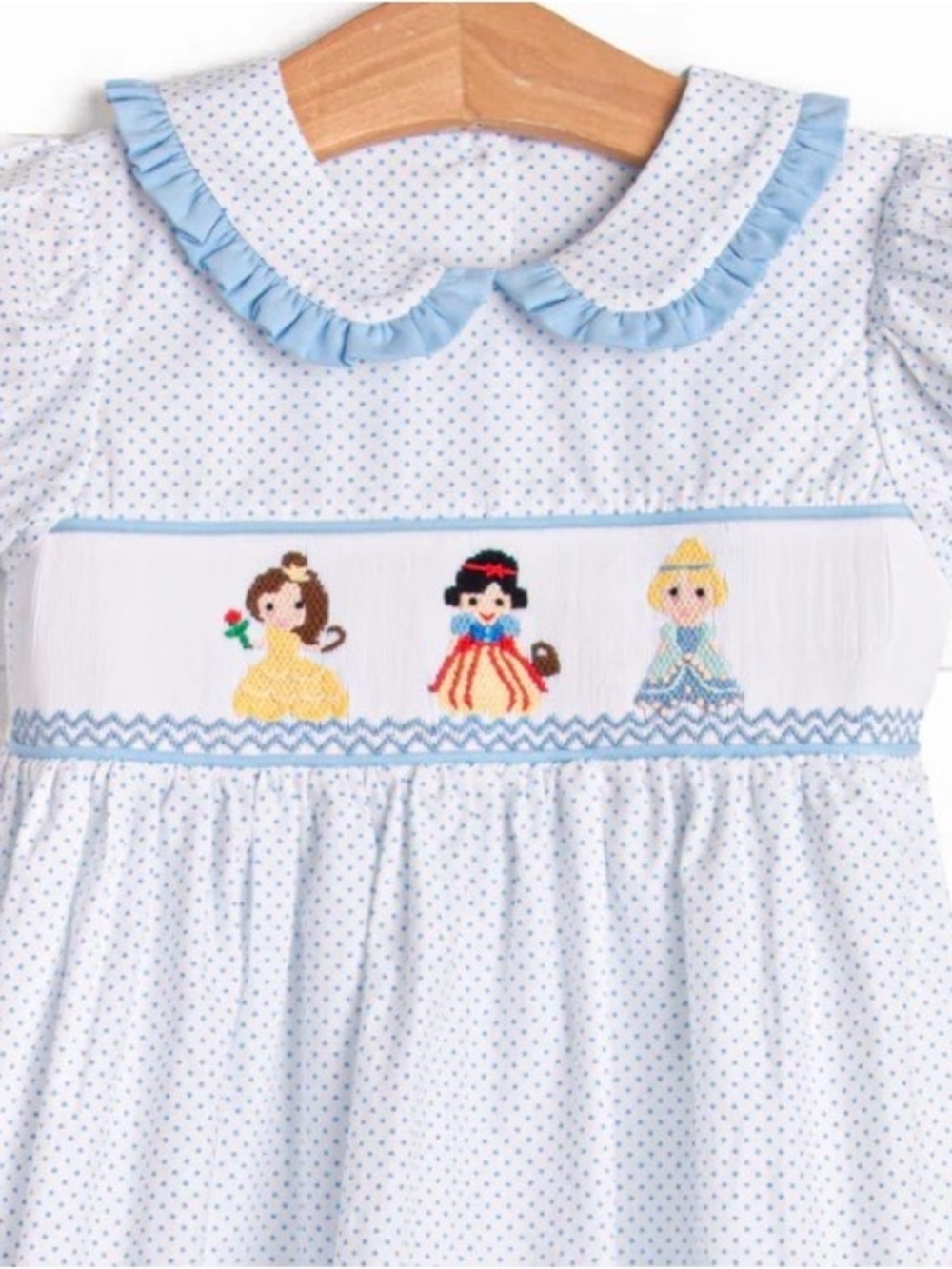 Smocked Fairytale Favorites Stitchy Fish Bubble - Picture 4 of 4